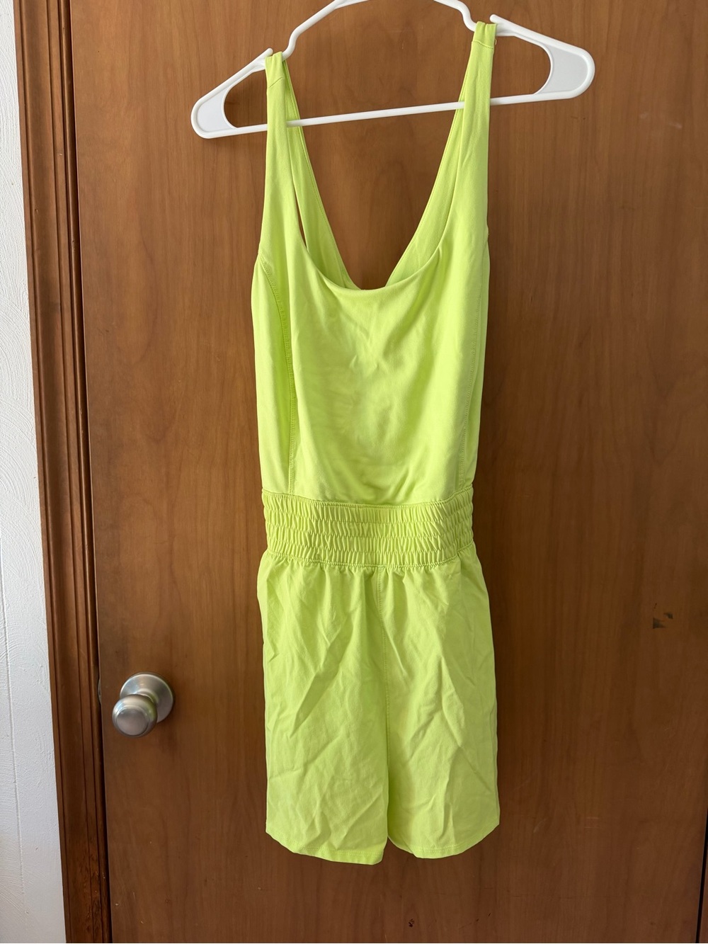 SO • Neon Lime Athletic Romper